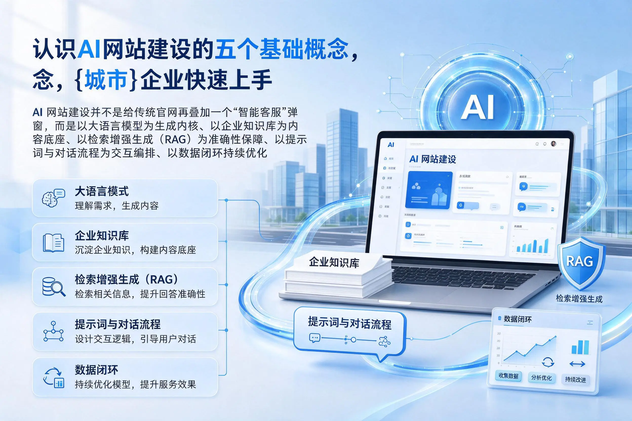 认识AI网站建设的五个基础概念，乌海企业快速上手