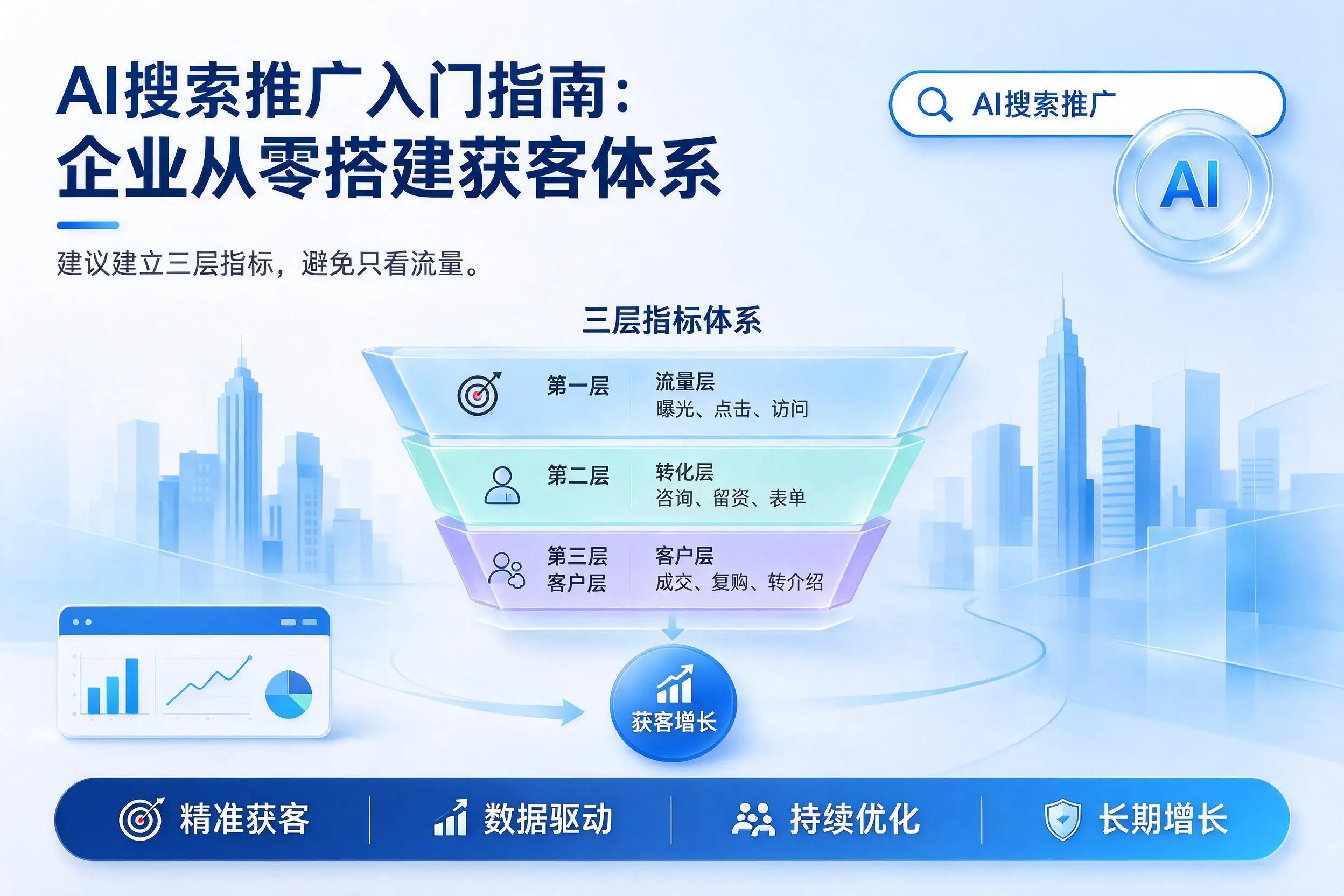 AI搜索推广入门指南：乌海企业从零搭建获客体系