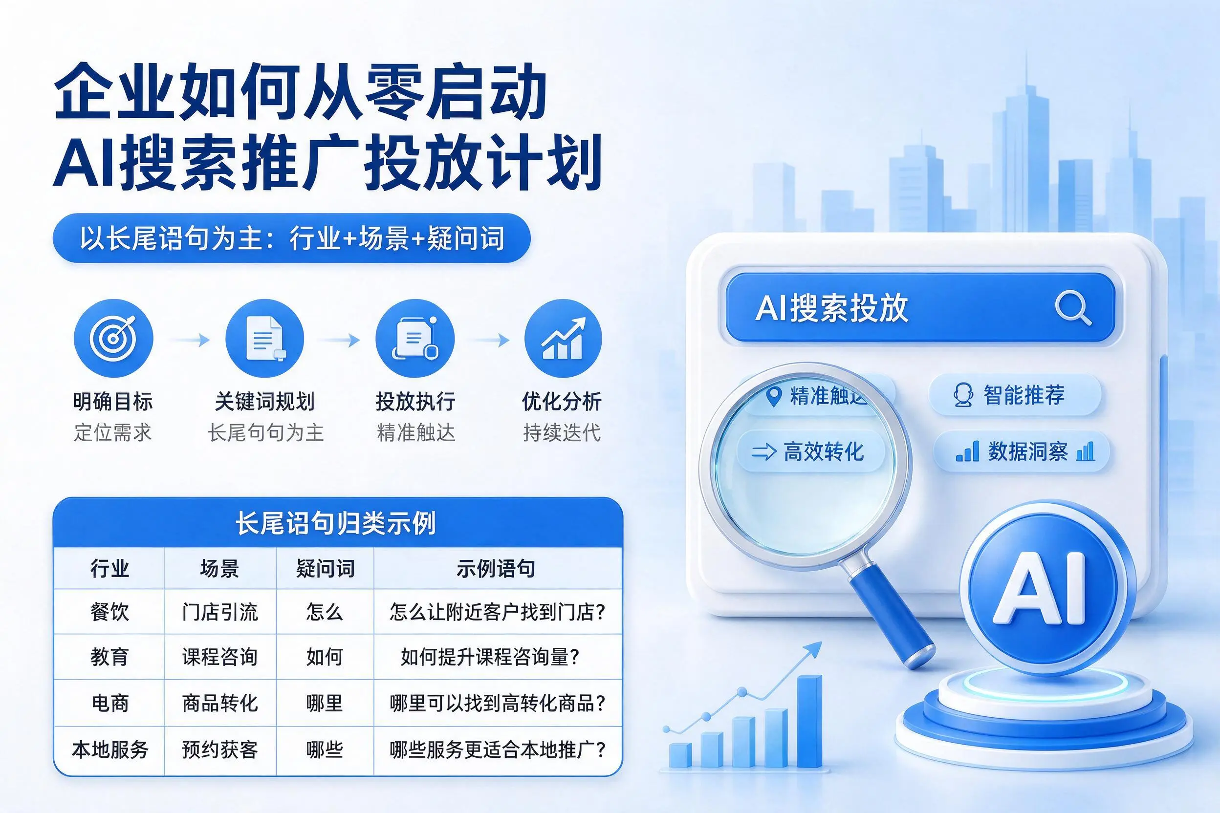 乌海企业如何从零启动AI搜索推广投放计划